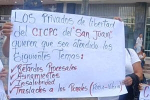 Privados de libertad en Lara levantan huelga de hambre tras acuerdo con autoridades