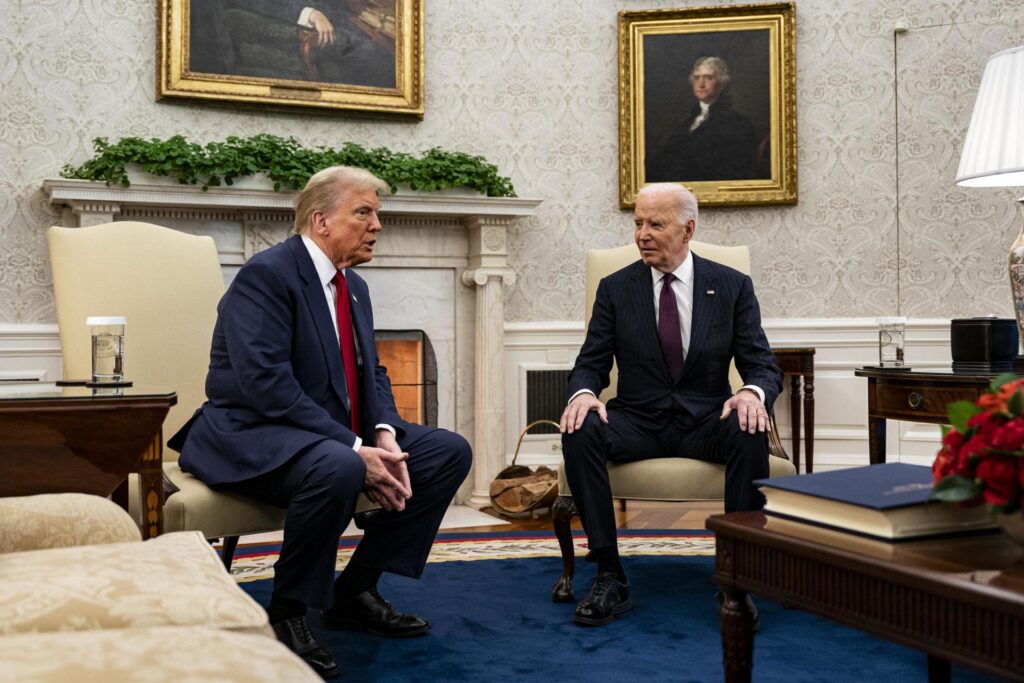 Reunión en la Casa Blanca: Trump dice que la política "es dura" y agradece a Biden por facilitar una transición ordenada en EEUU - AlbertoNews