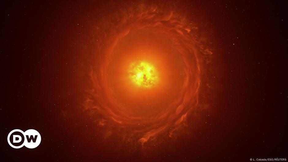 Revelan inédita imagen de una estrella masiva agonizando – DW – 22/11/2024