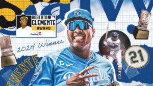 Salvador Pérez gana el premio Roberto Clemente