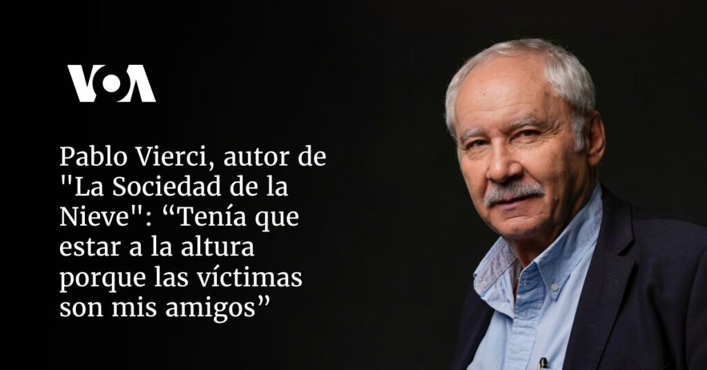 “Tenía que estar a la altura porque las víctimas son mis amigos”