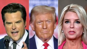 Trump nomina a Pam Bondi como fiscal general tras renuncia de Gaetz
