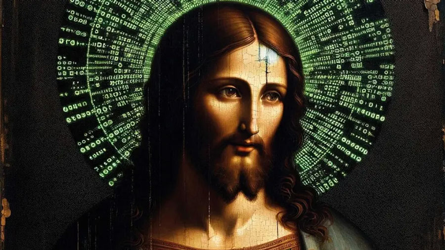 Un avatar de Jesús con inteligencia artificial confiesa a sus fieles en una capilla de Suiza