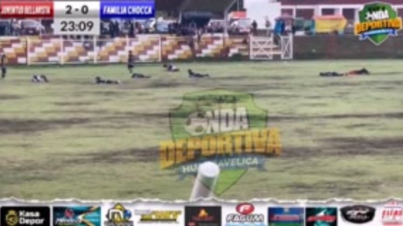 Un futbolista muerto y cuatro heridos tras impacto de rayo durante partido en Perú