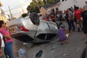 Un herido en accidente de tránsito en Barranquilla