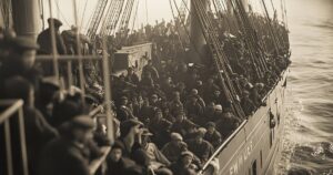imágenes de la emigración del siglo XX