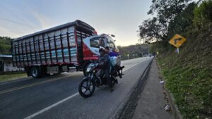 la carretera estuvo cerrada y en la mañana de este 5 de noviembre fue reabierta