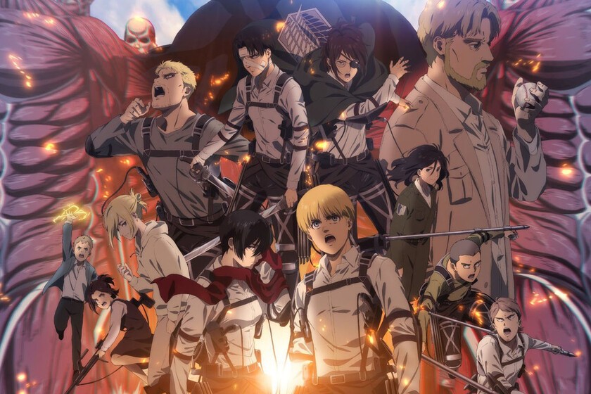 la película recopilatoria del final del anime de Attack on Titan contará con una nueva escena poscréditos