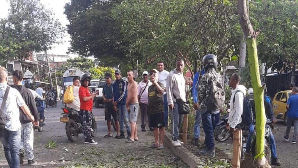 reportan fuerte explosión en el barrio El Jordán, zona urbana de Jamundí