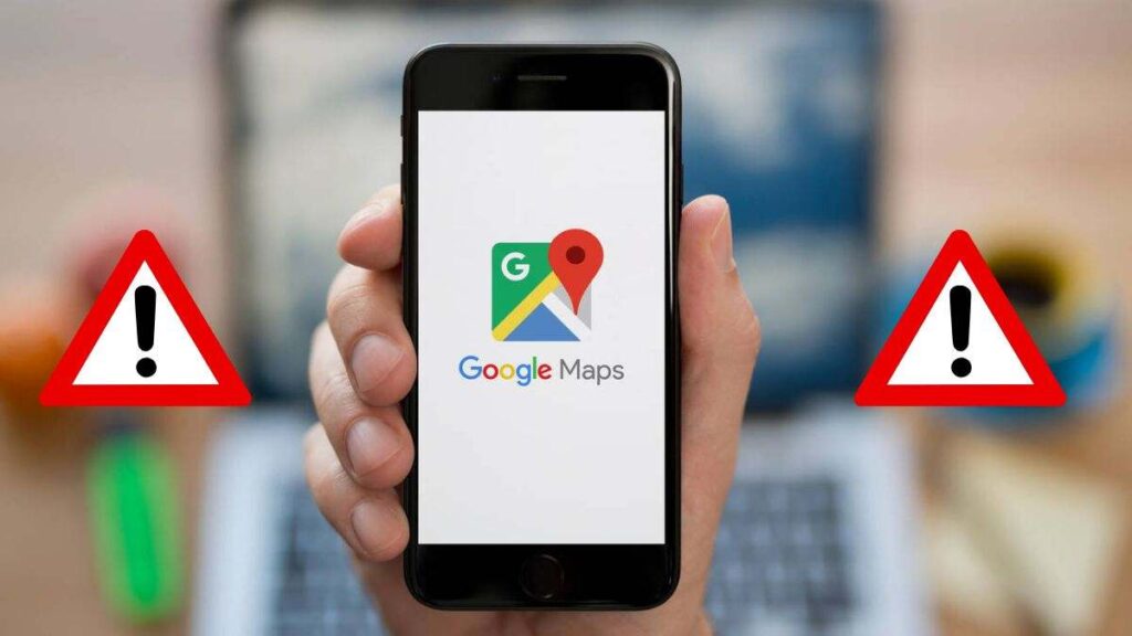 si usas Google Maps y te llega este mensaje, la estafa ya ha comenzado