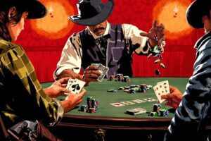 todo lo que sé (y he perdido) en el póker es gracias a las timbas con John Marston