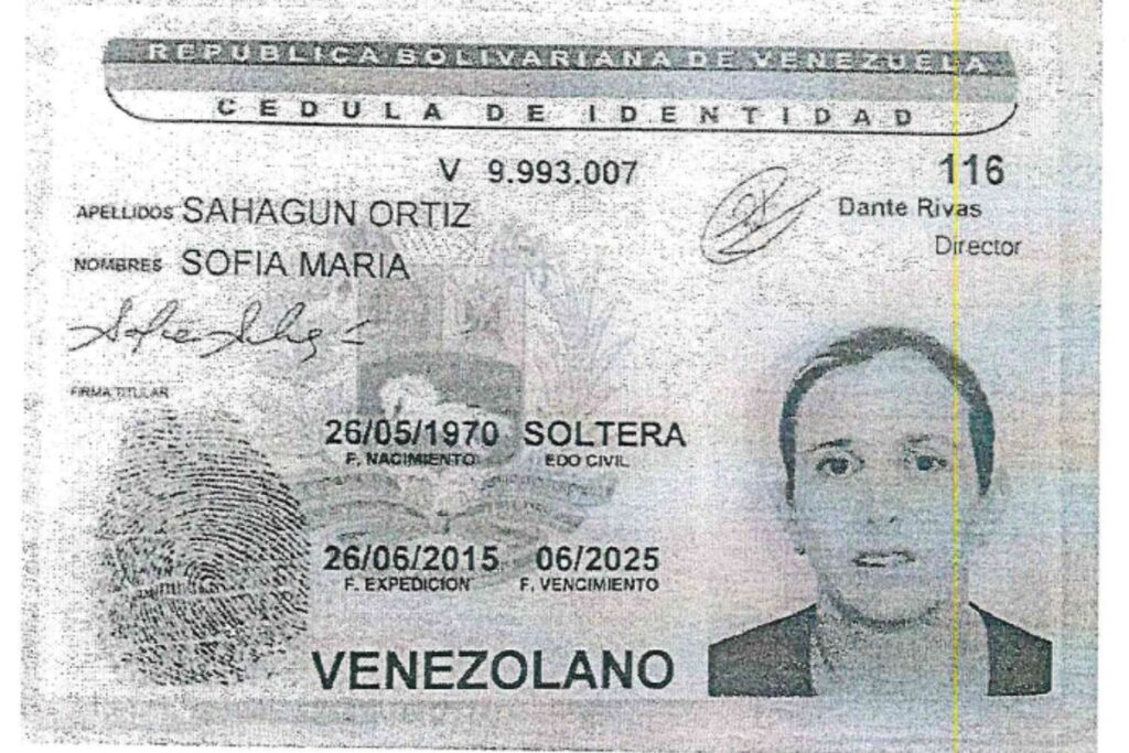 ¿Dónde está Sofía María Sahagún? HRW denuncia desaparición en Maiquetía