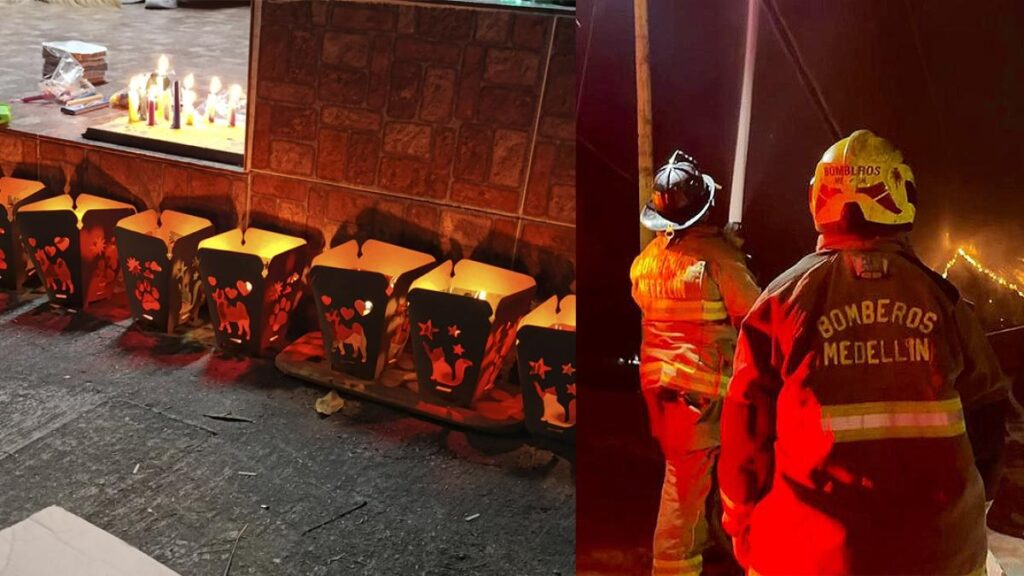 9 incendios y dos personas quemadas, el balance de la primera noche de velita