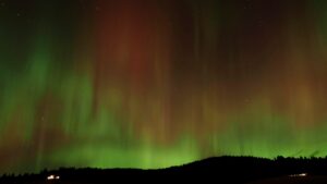 Auroras boreales podrían verse en el norte de EEUU este Año Nuevo