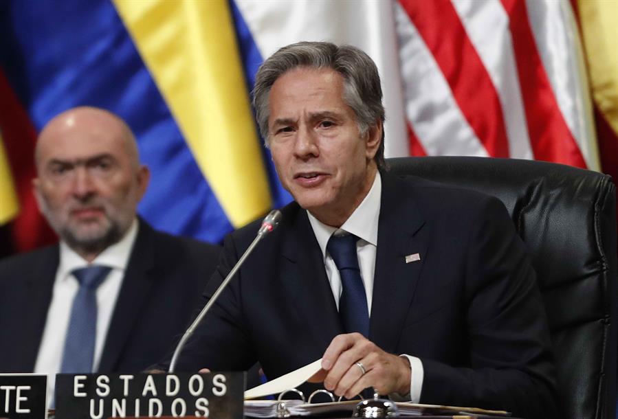 Blinken habla con María Corina Machado y Edmundo González y les reitera el apoyo de EE.UU.