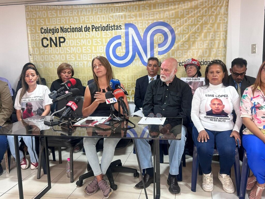 CNP exige al Gobierno que deje en libertad a periodistas detenidos