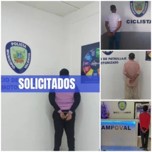 Capturados cuatro sujetos solicitados por diferentes delitos