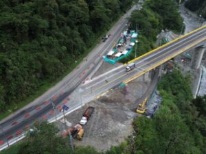 Cómo quedó el Viaducto del km 58 de la Vía al Llano | Infraestructura | Economía