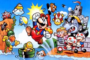 Cómo un simple cuadrado normal y corriente se acabó convirtiendo en Mario y nos dejó con el clásico Super Mario Bros. de NES