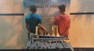 Cpbez apresa a dos sujetos en La Cañada de Urdaneta por hurto