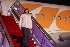 Delcy Rodríguez llegó a China para “fortalecer relaciones bilaterales”