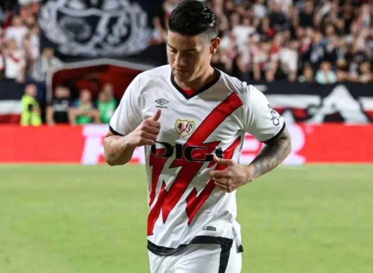 Director deportivo del Rayo Vallecano habló de la situación de James - Foto: Tomada de internet