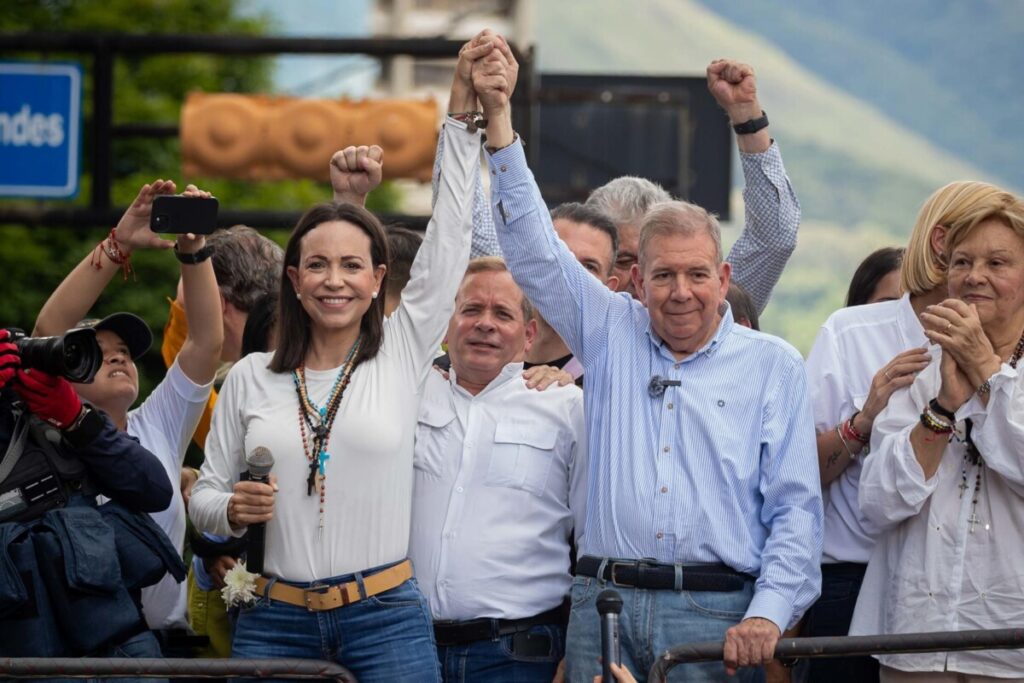 Edmundo González: MCM será la vicepresidenta ejecutiva