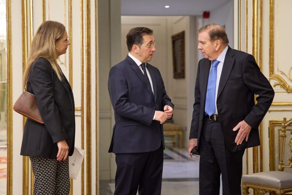 Edmundo González se reúne con ministro de Exteriores español