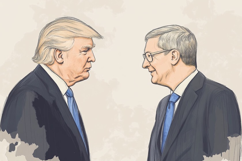 El extraño acercamiento entre Trump y Apple tiene una explicación: Samsung