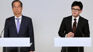 El partido gobernante en Corea del Sur promete apartar del poder a Yoon para "restaurar la democracia"