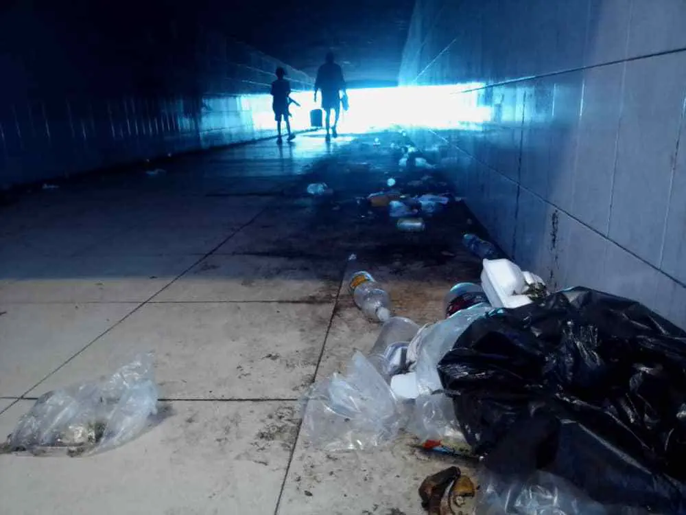 El túnel de la Panamá hiede