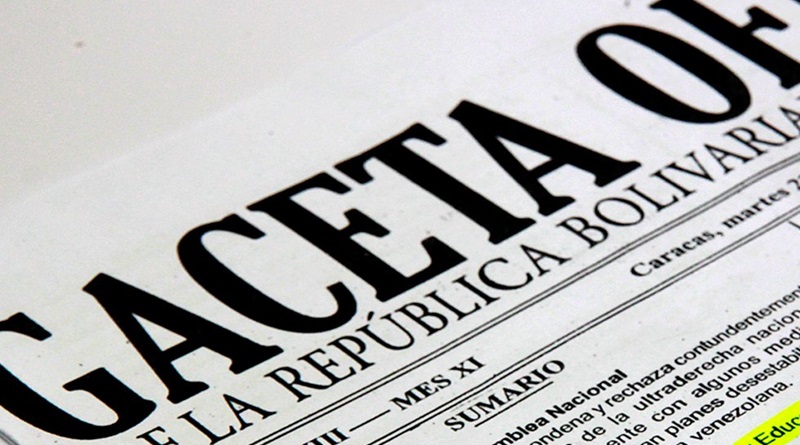 Gaceta oficial facturación digital - Agencia Carabobeña de Noticias - acn