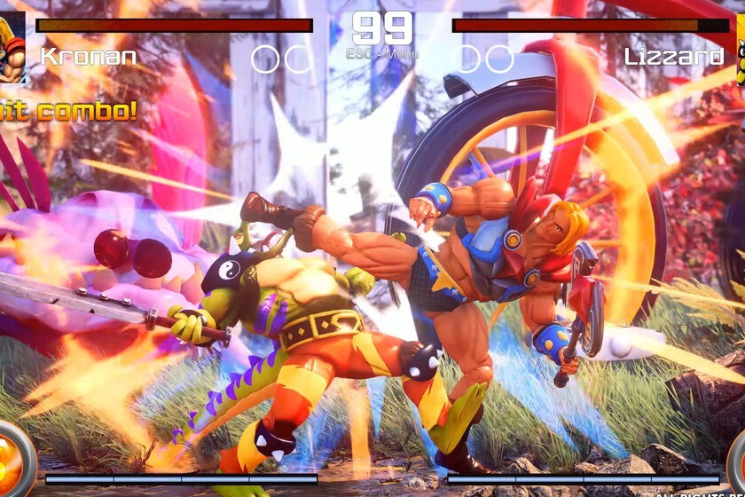 Este Street Fighter de juguetes falsos es la repanocha y lo mostrado tiene poco que envidiar a la saga de Capcom