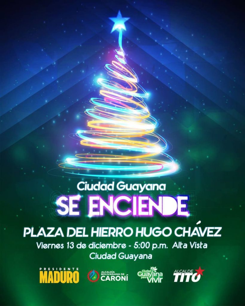 Este viernes se enciende la Plaza del Hierro en Ciudad Guayana | Diario El Luchador