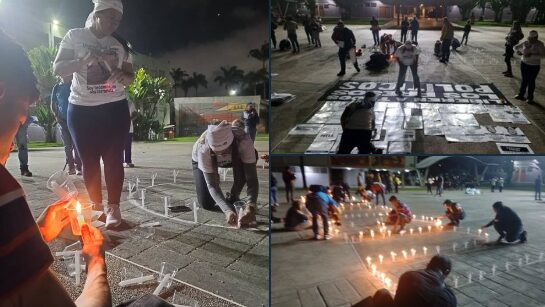 Familiares de los presos políticos realizaron una vigilia en la Plaza del Rectorado de la UCV para exigir su liberación - AlbertoNews