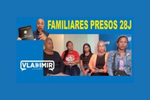 Familiares de presos del 28J exigen amnistía para una Navidad en paz