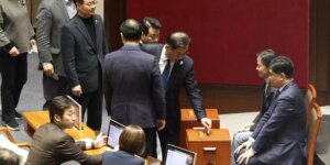Fracasa la moción de censura contra el presidente de Corea del Sur por el boicot de su partido