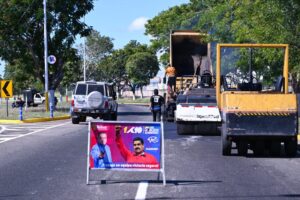 Gobernación continúa mejorando la vialidad en Caroní | Diario El Luchador