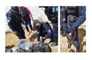 Grupo de niños encontró una bomba lacrimógena en la calle 14 Sur de El Tigre