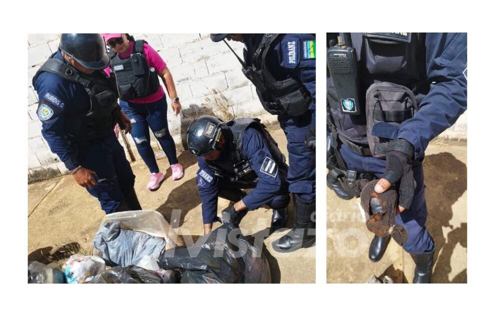 Grupo de niños encontró una bomba lacrimógena en la calle 14 Sur de El Tigre