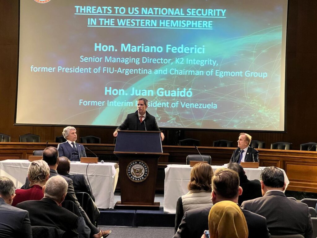 Guaidó ante el Senado de EE .UU.: teleSUR es una máquina de propaganda de Maduro 