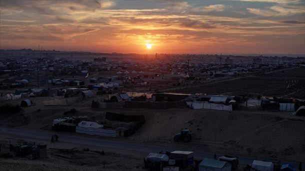 Israel ataca con drones una zona humanitaria del sur de la Franja de Gaza