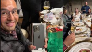 Jefa les regaló iPhone 16 a todos sus empleados por Navidad