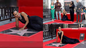 Kerry Washington recibió su estrella en el Paseo de la Fama de Hollywood