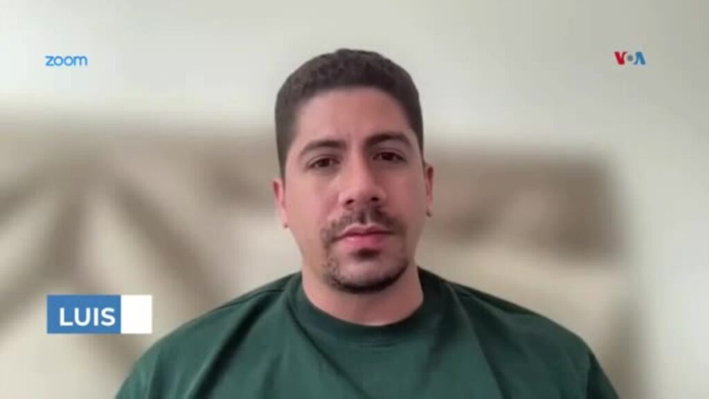 Luis Pérez, videógrafo de opositora venezolana María Corina Machado, habla desde el exilio