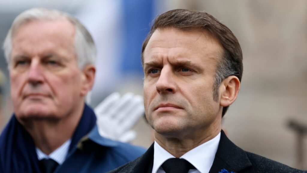 Macron dice que seguirá en el cargo hasta el fin de su mandato y que pronto nombrará a nuevo premier