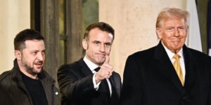 Macron reúne a Trump y Zelenski en el Elíseo antes de la reapertura de Notre Dame