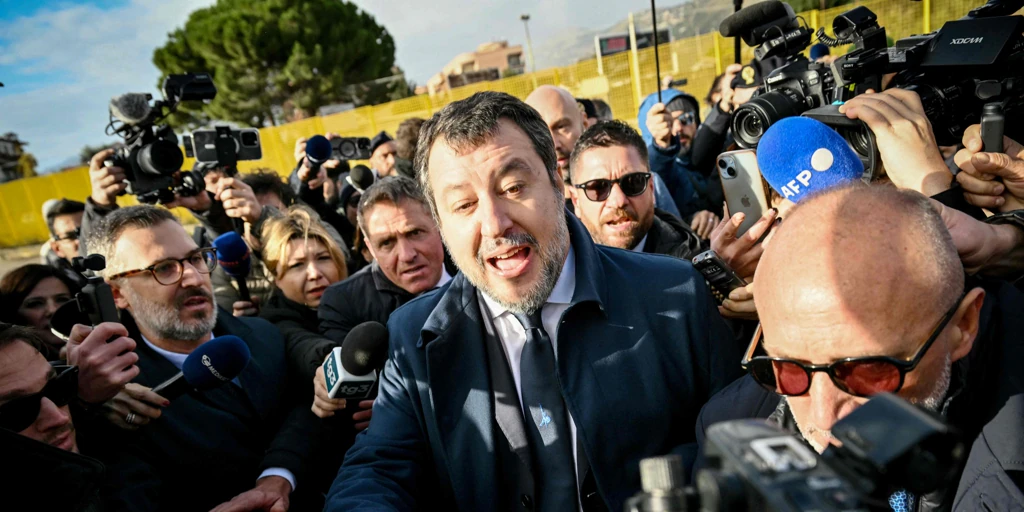 Matteo Salvini, absuelto en el juicio por bloquear el barco del Open Arms