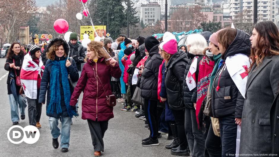 Miles de georgianos europeístas vuelven a protestar – DW – 28/12/2024