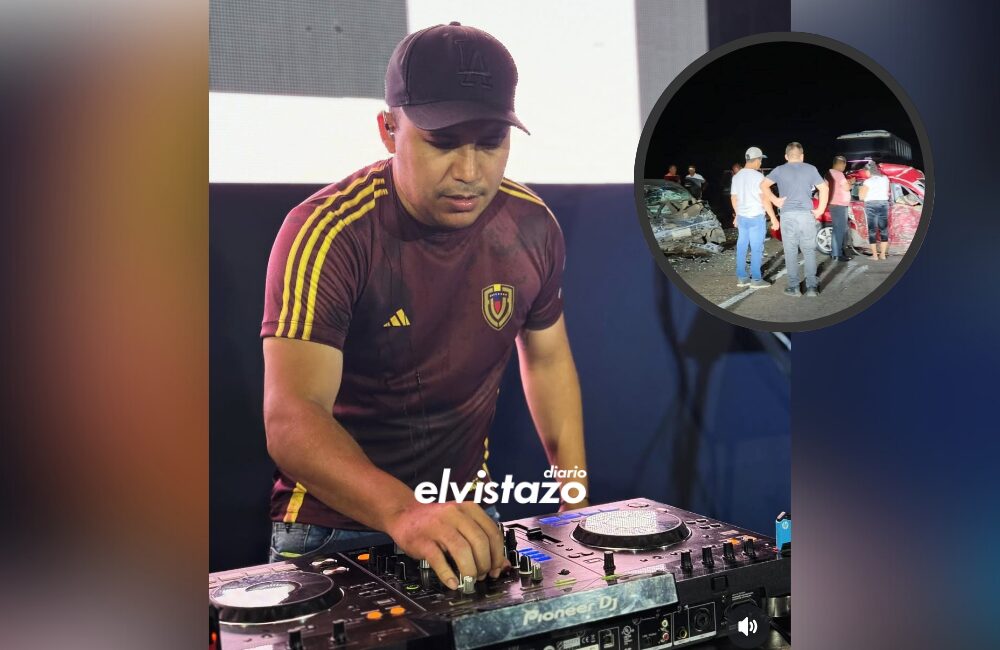 Murió el Dj Óscar Hernández en un accidente de tránsito en Anzoátegui